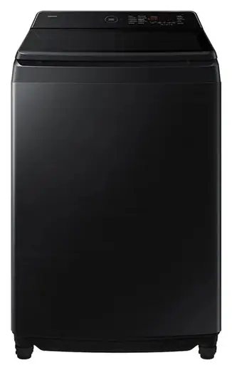 Lavadora Samsung Bespoke 17 kg de carga superior en negro