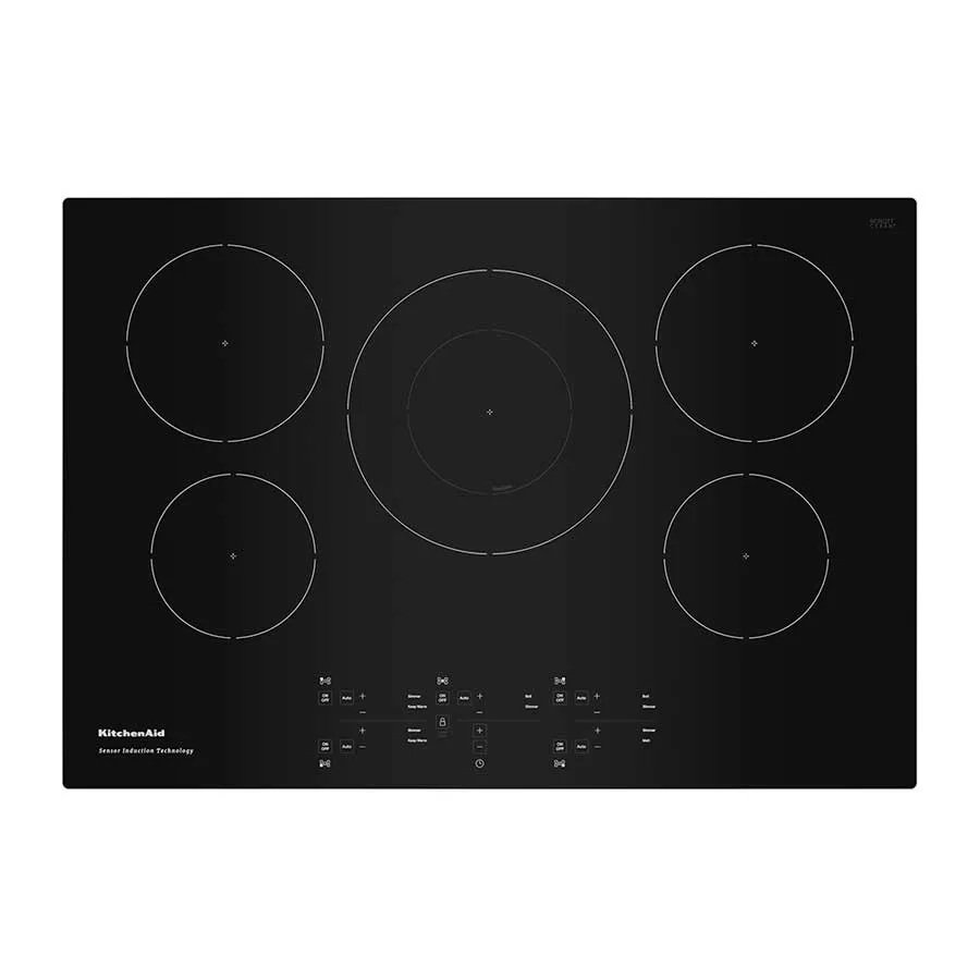 Cubierta de inducción 76 cm Kitchenaid KCIG550JBL