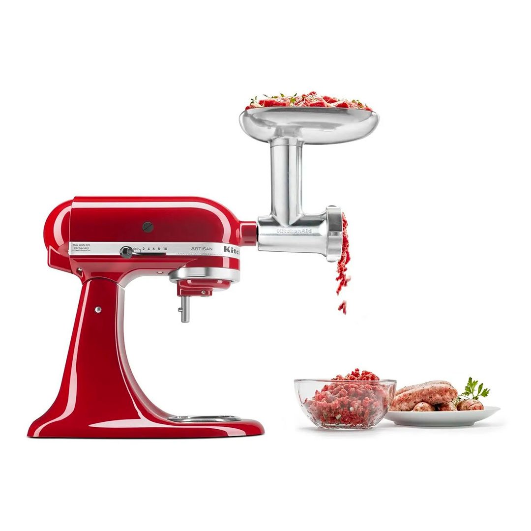 Aditamento Molino y Embutidor Para Carnes En Metal Kitchenaid KSMMGA
