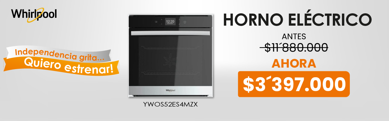 Whirlpool Horno Electrico EspaciosHE