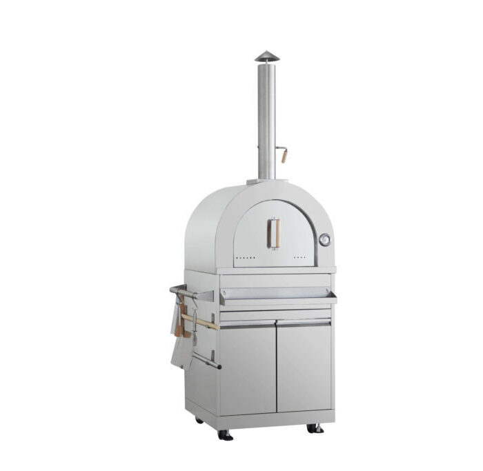 Horno de Pizza para Exteriores con Gabinete THOR Kitchen en Acero Inoxidable  MK07SS304